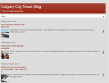 Tablet Screenshot of calgarycitynews.com